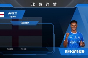 继续卖！HWG！新月6040万欧签维拉前锋沃特金斯，来看集锦吧